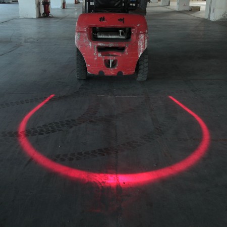 LED Autolamps FLRL/S Red Forklift Safety Lamps